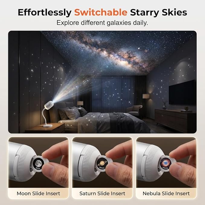 Starry Galaxy Light Projector